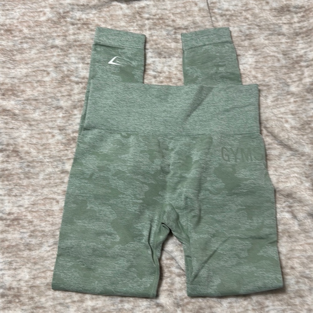 GYMSHARK CAMO SEAMLESS LEGGINGS